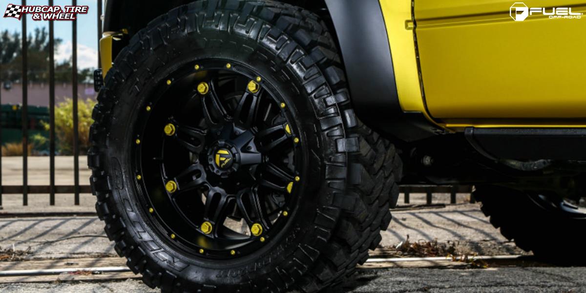 vehicle gallery/ford f 150 fuel hostage d531 0X0  Matte Black wheels and rims